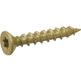 #10 x 1-1/4 in. Star Drive Flat Head Screw Bronze-Plated Exterior (5.9 lbs. Box)