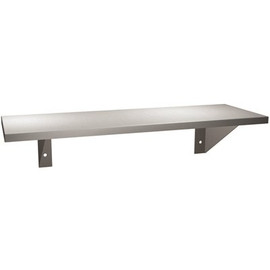 ASI 16 in. W x 5 in. D Shelf in Satin Stainless Steel