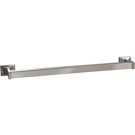 Wall Mounted 24 in. Square Towel Bar in Stainless Steel