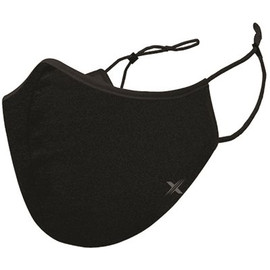 Black Reusable & Washable Two Layer Face Mask - Case of 10