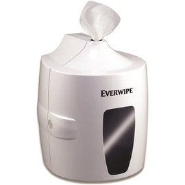 EVERWIPE 10-DISP White Centerpull Wipe Wall Mount Dispenser