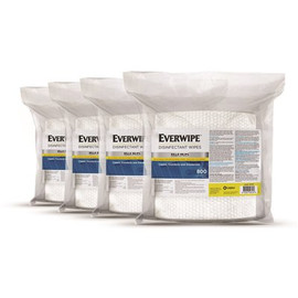 EVERWIPE 4-Bags/Case, 800-Sheets/Bag Disinfectant Wipes