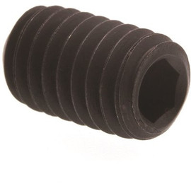 #10-24 x 1/4 in. Internal Hex Socket Set Screw Cup Point Black (100 per Pack)