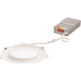 Juno Contractor Select WF6 REG SWW5 6 in. Selectable CCT Ultra Slim Canless Integrated LED White Recessed Light