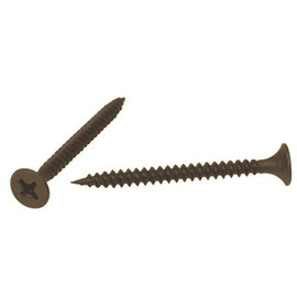 #10 x 6 Phillips Bugle Head Drywall Screw Fine Thread Black Phos (100 per pack)