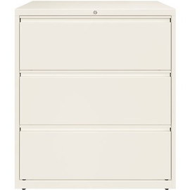 Hirsh HL10000 Series, Silver, 3-Drawer Lateral File Cabinet, 36 in. Wide