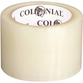 Colonial HM 16 Economy Hot Melt Packaging Tape, Clear, 1.6 mils, 2.83 in. x 109 yds.