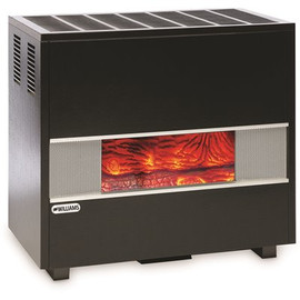 Williams 50,000 BTU Fireplace Front Liquid Propane Gas Room Heater