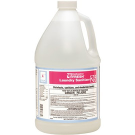 Spartan Chemical Clothesline Fresh 1 Gal. Laundry Sanitizer 26 (4 per Pack)