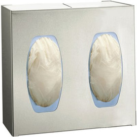 Surface Mounted Surgical Glove Dispenser for 2 Boxes