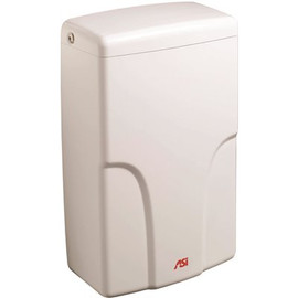 TURBO-Pro ADA Compliant Automatic High Speed White Electric Hand Dryer (120-Volt) with HEPA Filter