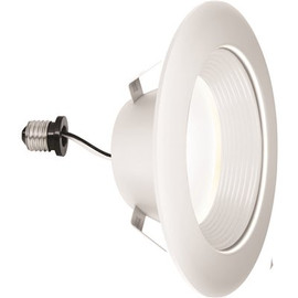 Feit Electric 4 in. Color Selectable CCT Deep Baffle White Integrated LED Recessed Trim (4-Pack)