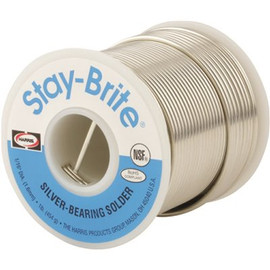 Harris Stay Brite 8 94/6 1 lb. Lead Free Solder Wire 1/8 in. Dia