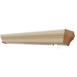 AFX Hinsdale 6 in. 36-Watt Taupe Fluorescent Overbed Fixture