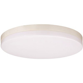 Sylvania 13 in. 120-Volt White Integrated LED Dimmable Flush Mount 3500K with Germ Fighting Technology