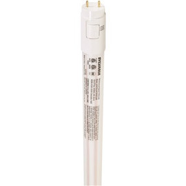 Sylvania 17-Watt Equivalent 2 ft. Linear T8 Selectable CCT LED Tube Light Bulb (10-Pack)