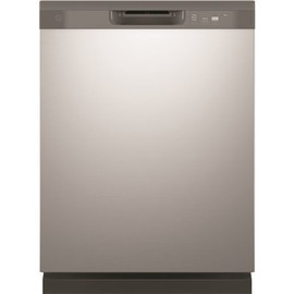 GE 24 in. Stainless Steel Front Control Built-In Tall Tub Dishwasher with 60 dBA