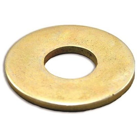 1/4 in. USS Grade 8 Zinc Yellow Plated Hardened Flat Washer (100 per Pack)