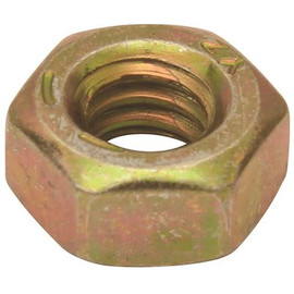 1/4 in.-20 Grade 8 Finished Hex Nut Zinc Yellow Plated (100 per Pack) 1/4 in.-20 Grade 8 Finished Hex Nut Zinc Yellow Plated (100 per Pack)