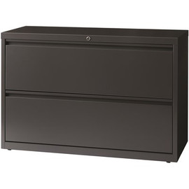 Hirsh 42 in. W x 28 in. H x 19 in. D 5 Shelves Steel Janitorial Freestanding Cabinet in Charcoal