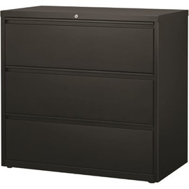 Hirsh 42 in. W Charcoal 3-Drawer Lateral File Cabinet