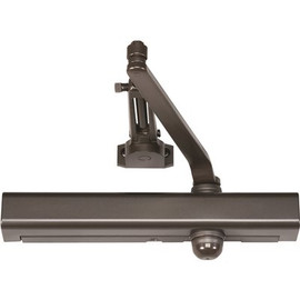 Norton 8301 Series Grade 1 Size 1 to Size 6 Sprayed Statuary Bronze Finish Non-Handed Hold Open Arm Surface Door Closer
