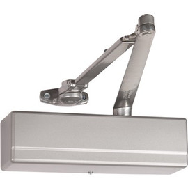 SARGENT 1431 Series Grade 1 Size 1 to Size 6 Enameled Aluminum Finish Non-Handed Universal Hold Open Arm Surface Door Closer
