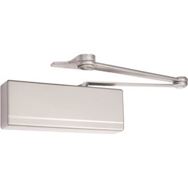 SARGENT 281 Series Grade 1 Size 1 to Size 6 Enameled Aluminum Finish Non-Handed Heavy-Duty Parallel Arm Surface Door Closer