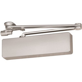 Norton 7500 Series Grade 1 Size 1 to Size 6 Sprayed Aluminum Finish Non-Handed Spring Stop Arm Surface Door Closer