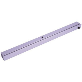 SARGENT 20 Series Grade 1,36 in., Enameled Aluminum Finish Non-handed Surface Exit Device, Exit Only