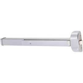 Arrow S1250 Series Grade 1,30 in. Sprayed Aluminum Finish Non-handed Surface Exit Device, Exit Only