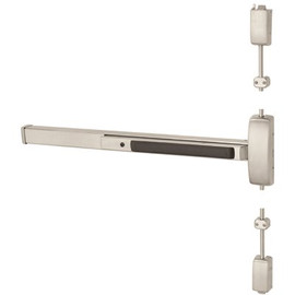 SARGENT 80 Series Grade 1, Stainless Steel Finish LHR Classroom Surface Vertical Rod Exit Device