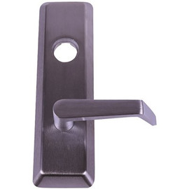 Yale 620F Series Exit Trim, Augusta Handle, use w/7000 Series Exit Device, Fire Rated, Passage, Stainless Steel, Keyless, LHR
