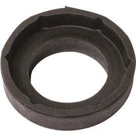 Harvey 3 in. Tank to Bowl Double Seal Rubber Gasket, Black