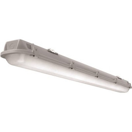 Lithonia Lighting Contractor Select Selectable CSVT 4.19 ft. 64-Watt Equivalent Integrated LED Gray Strip Light Fixture