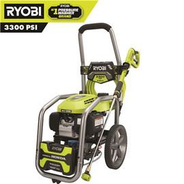 RYOBI 3300 PSI 2.5 GPM Cold Water Gas Pressure Washer with Honda GCV200 Engine