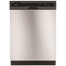 Whirlpool 34-1/2 in. 24 in. Stainless Steel Heavy-Duty Dishwasher with 1-Hour Wash Cycle