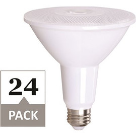 Simply Conserve 120-Watt Equivalent PAR38 Dimmable LED Light Bulb, 5000K Daylight, 24-pack