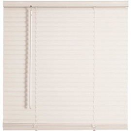 Champion TruTouch White Cordless Light Filtering Vinyl Mini Blinds with 1 in. Slats 36 in. W x 72 in. L