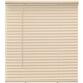 Champion TruTouch Alabaster Cordless Light Filtering Vinyl Mini Blinds with 1 in. Slats 36 in. W x 72 in. L