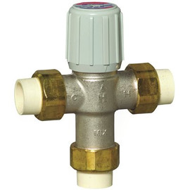 Resideo 3/4 in. Union ProPress Lead-Free Mixing Valve