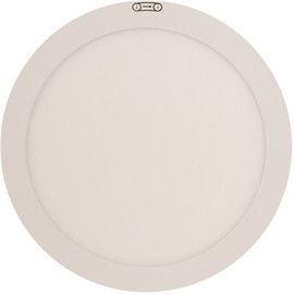 11 in. 12.5-Watt 875 Lumens White Integrated LED Edge-Lit Round Flat Panel Flush Mount Ceiling Light Color Changing