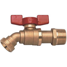 Watts LFBD-QT 1/2 in. Lead Free Brass Quarter Turn Boiler Drain