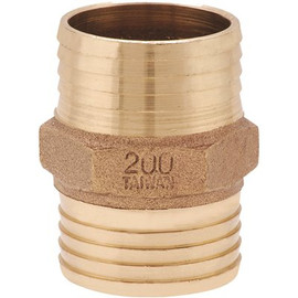 Matco-Norca 1-1/4 in. x 1 in. Brass Insert Coupling