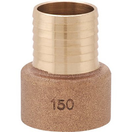 Matco-Norca IBFALF 1 in. Lead Free Female Brass Insert Adapter