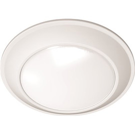Juno Contractor Select JSBT 7.72 in. Matte White Integrated LED Flush Mount Fixture