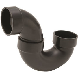 VPC DWV 1-1/2 in. ABS Plastic Hub x Hub P Trap