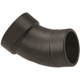 VPC 3 in. ABS Plastic DWV 45-Degree Hub x Spigot Street Elbow Fitting