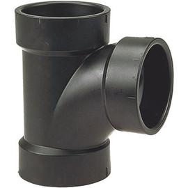 VPC 3 in. ABS Plastic DWV Sanitary Tee Fitting