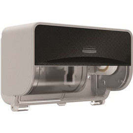 Coreless Standard Roll Toilet Paper Dispenser 2 Roll Horizontal (58722), Black Mosaic Design Faceplate; 1 / Case